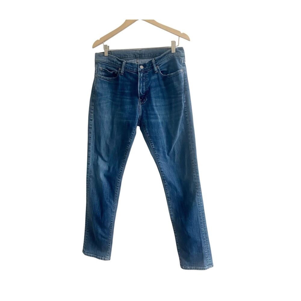 Abercrombie & Fitch Rustin Athletic Skinny Jeans Men’s 33x32 Blue Stretch Denim